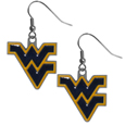 W. Virginia Mountaineers Dangle Earrings